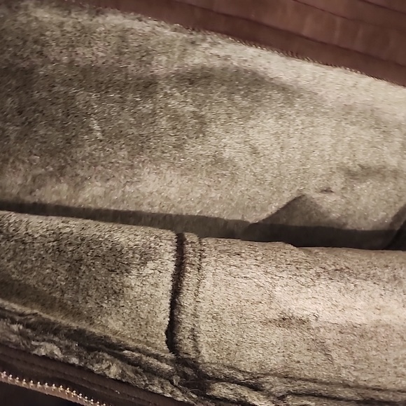 Daniel Hechter Suede Fur lined Jacket - Picture 5 of 7